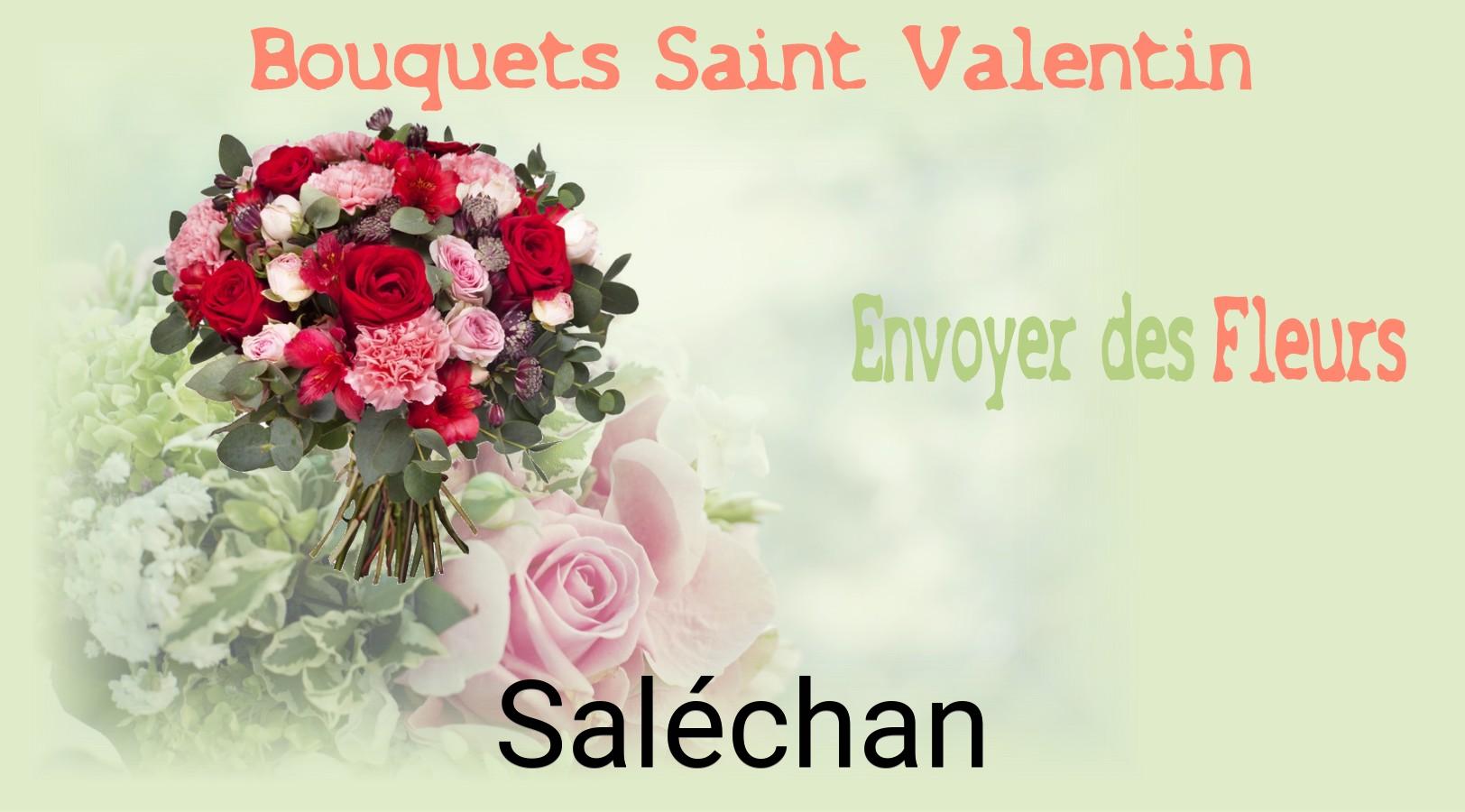 Roses de Saint-Valentin livrées à Saléchan